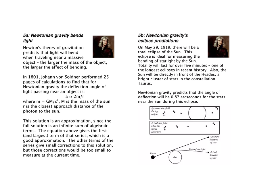 Newton Einstein Fact Cards - Page 4