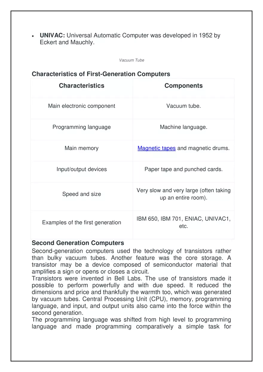 Generations of Computer Study Guide - Page 3