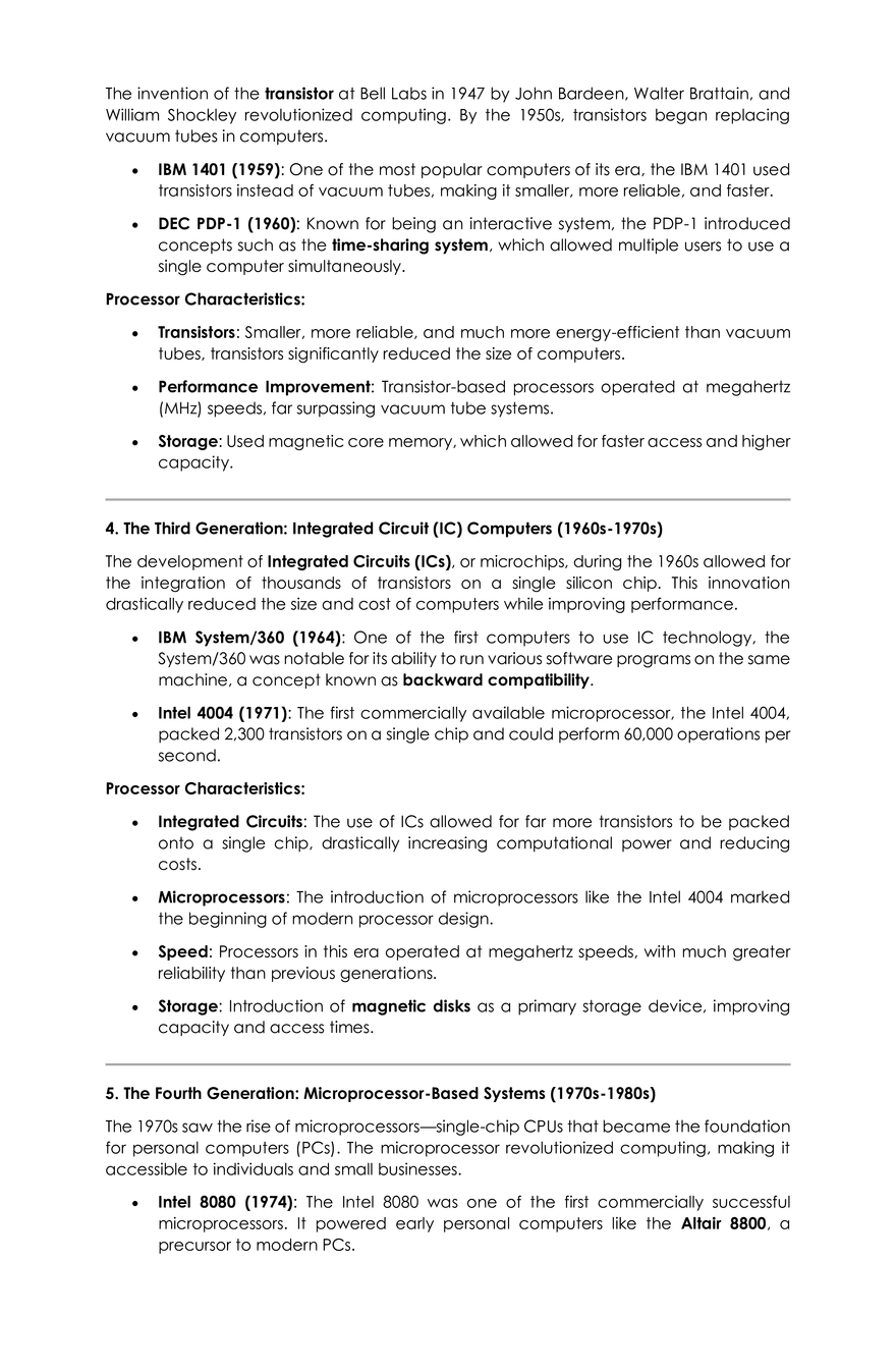 Evolution of Computing Systems and Processors - Page 2