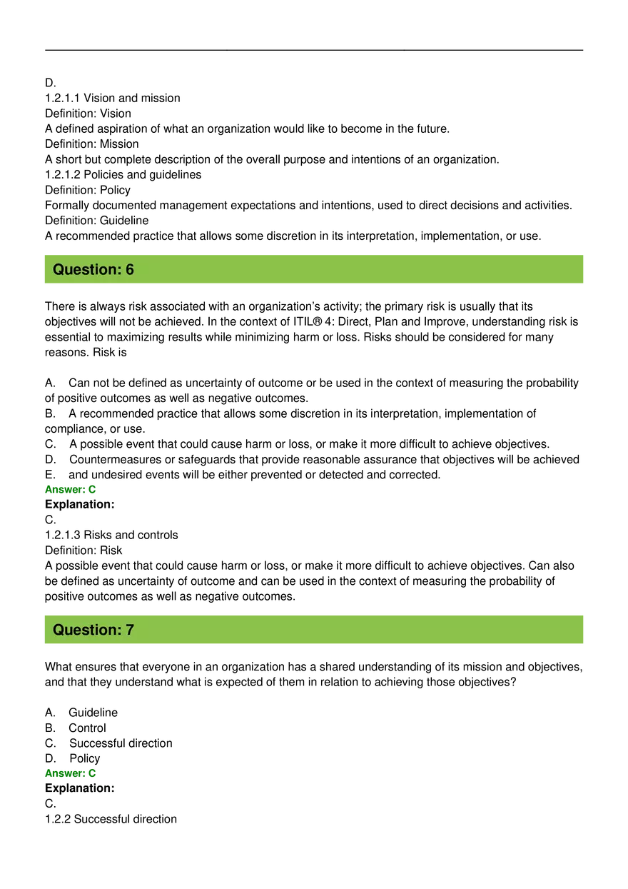 People Cert Answer Key - Page 4