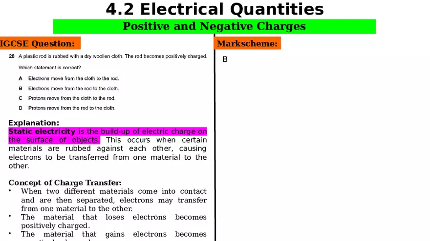 Section 4 Electricity and Magnetism Lecture - Page 4