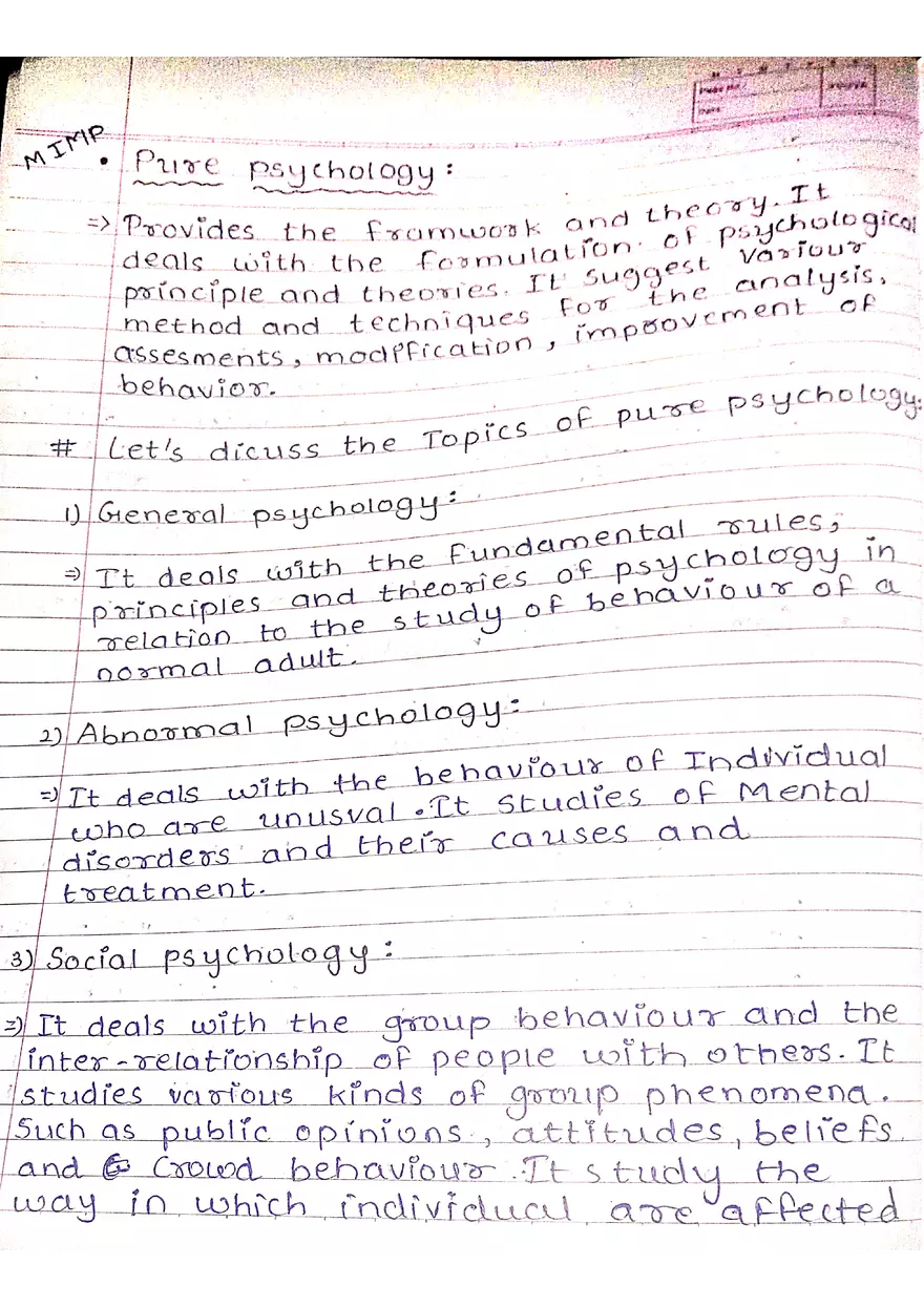 Pure Psychology - Page 1