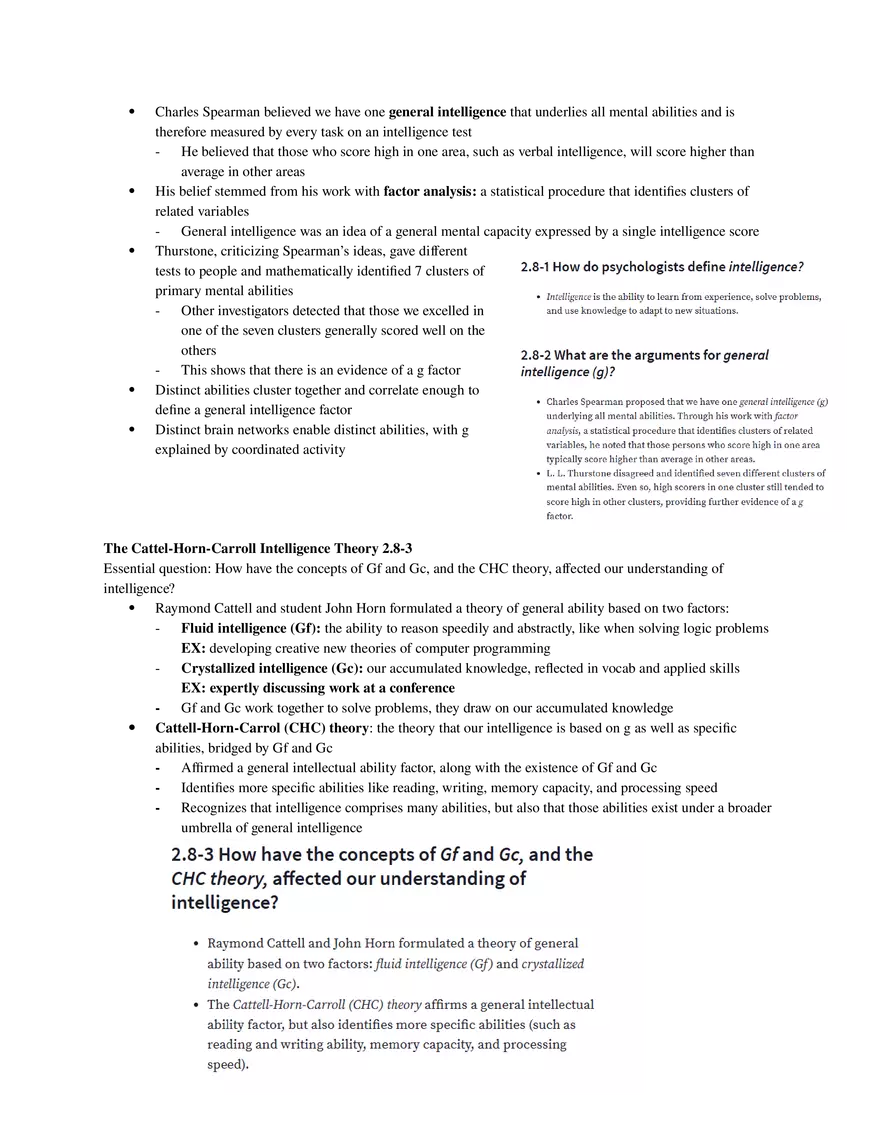 Psychology Unit 2 - Cognition (Part 3) - Page 9