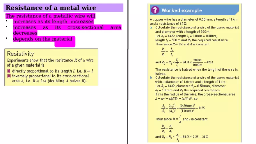 Electrical Quantities e.m.f and p.d Lecture - Page 3