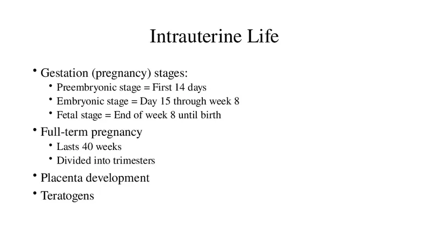 Human Growth and Development Lecture Part 1 - Page 5