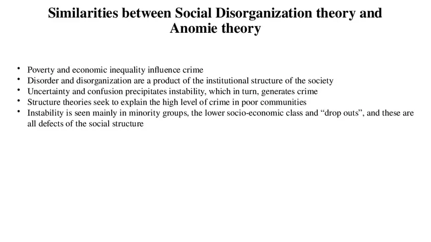 Theories of Crime Unit 3 Part 1 - Page 10