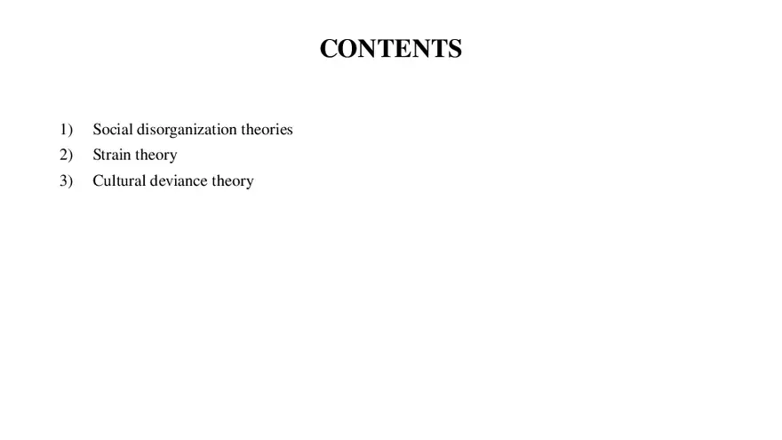 Theories of Crime Unit 3 Part 1 - Page 2
