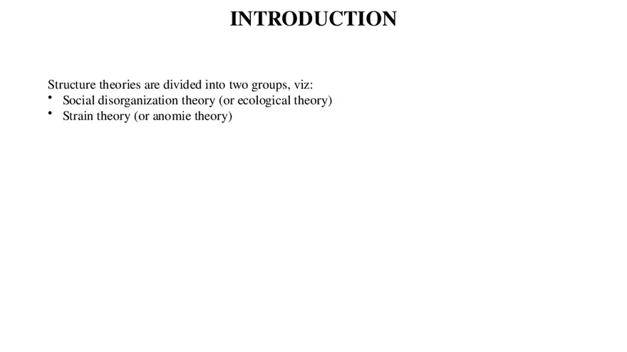 Theories of Crime Unit 3 Part 1 - Page 6