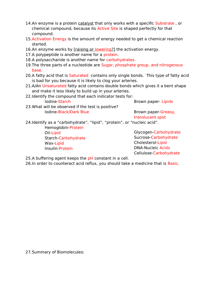 Acids, Bases, and Polarity pH and Molecular Behavior - Page 2