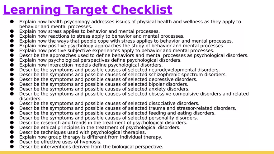 Mental and Physical Health Chapter 5 Part 1 - Page 2