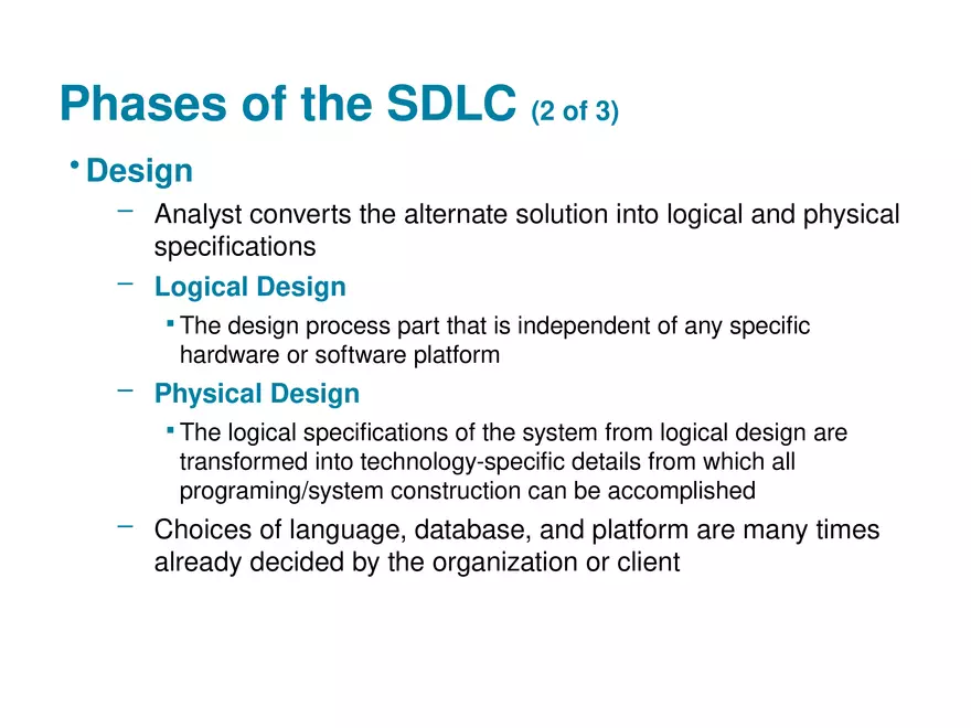 Modern Systems Analysis and Design Chapter 1 Part 2 - Page 2