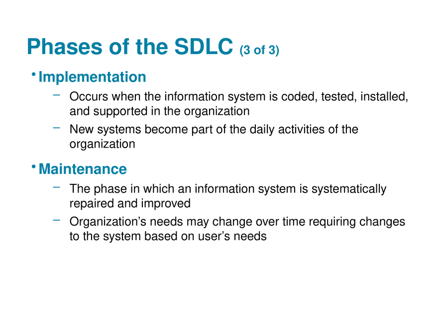 Modern Systems Analysis and Design Chapter 1 Part 2 - Page 3