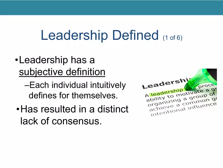 The Demand for Unique Leaders in Corporate Settings - Page 3