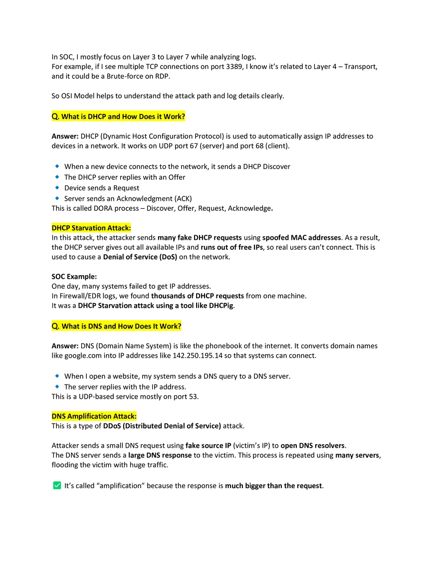 SOC Analyst Interview Q&A - Page 3