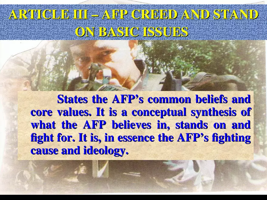 AFP Code of Ethics Lecture 2 - Page 2