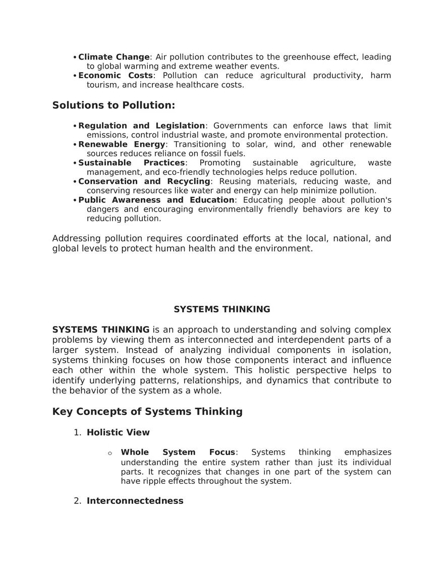 Foundations of Environmental Science Study Guide 2 - Page 11
