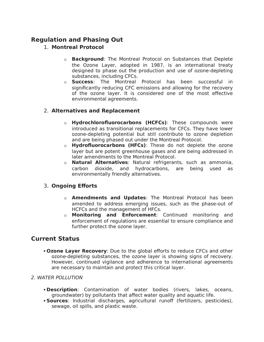 Foundations of Environmental Science Study Guide 2 - Page 1