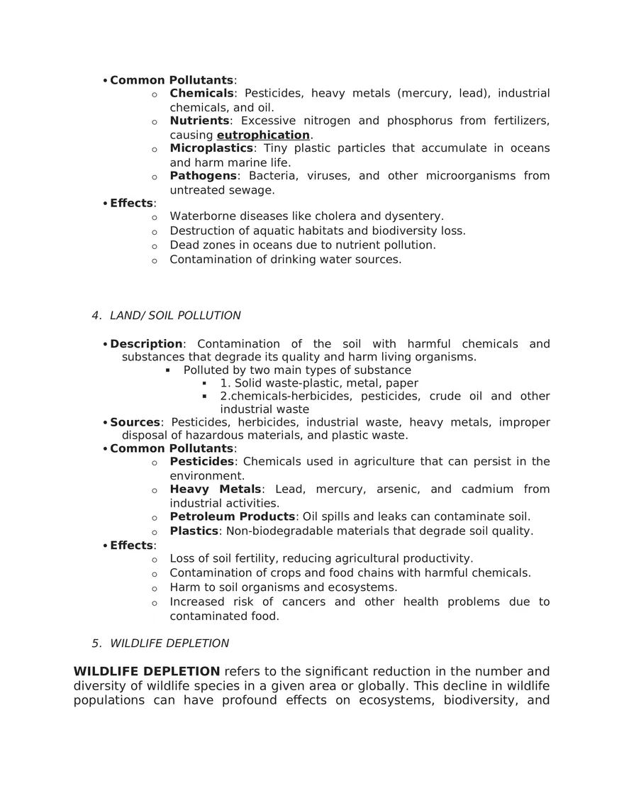 Foundations of Environmental Science Study Guide 2 - Page 2