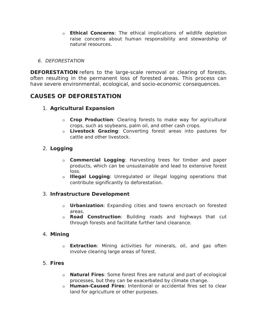 Foundations of Environmental Science Study Guide 2 - Page 6