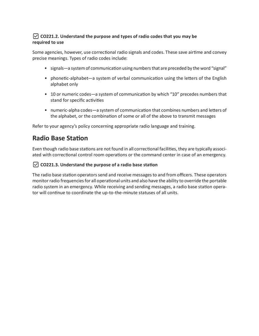 Radio Communication Procedures - Page 3