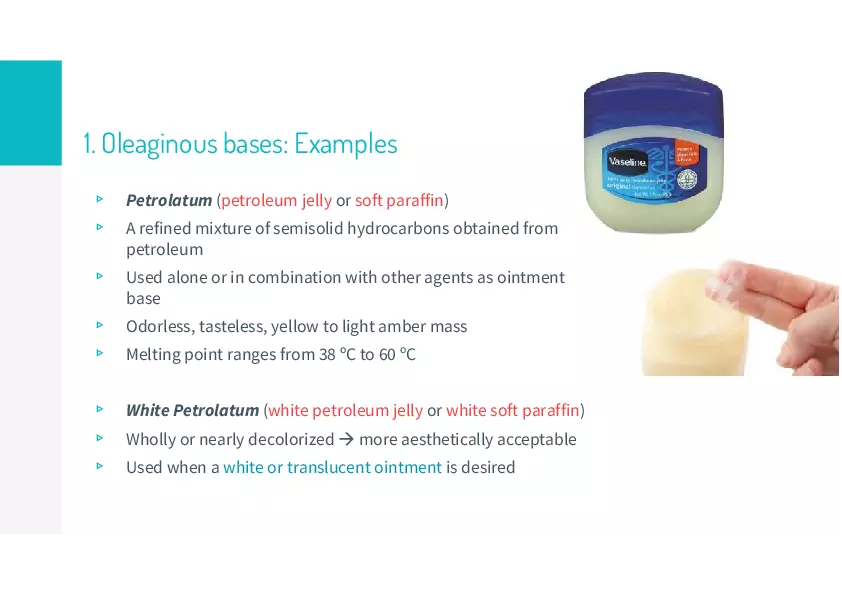Ointments Lecture 1 - Page 6