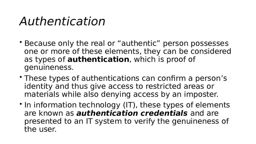 Authentication in Information Security Part 1 - Page 9