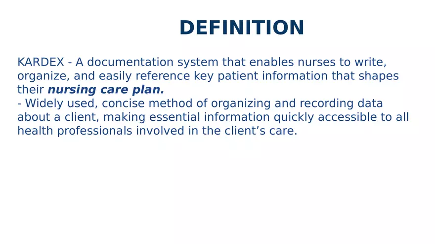 Kardex, Medical Abbreviation, Medication Chart - Page 2
