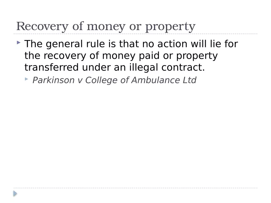 Illegal Contracts Lecture 5 - Page 10