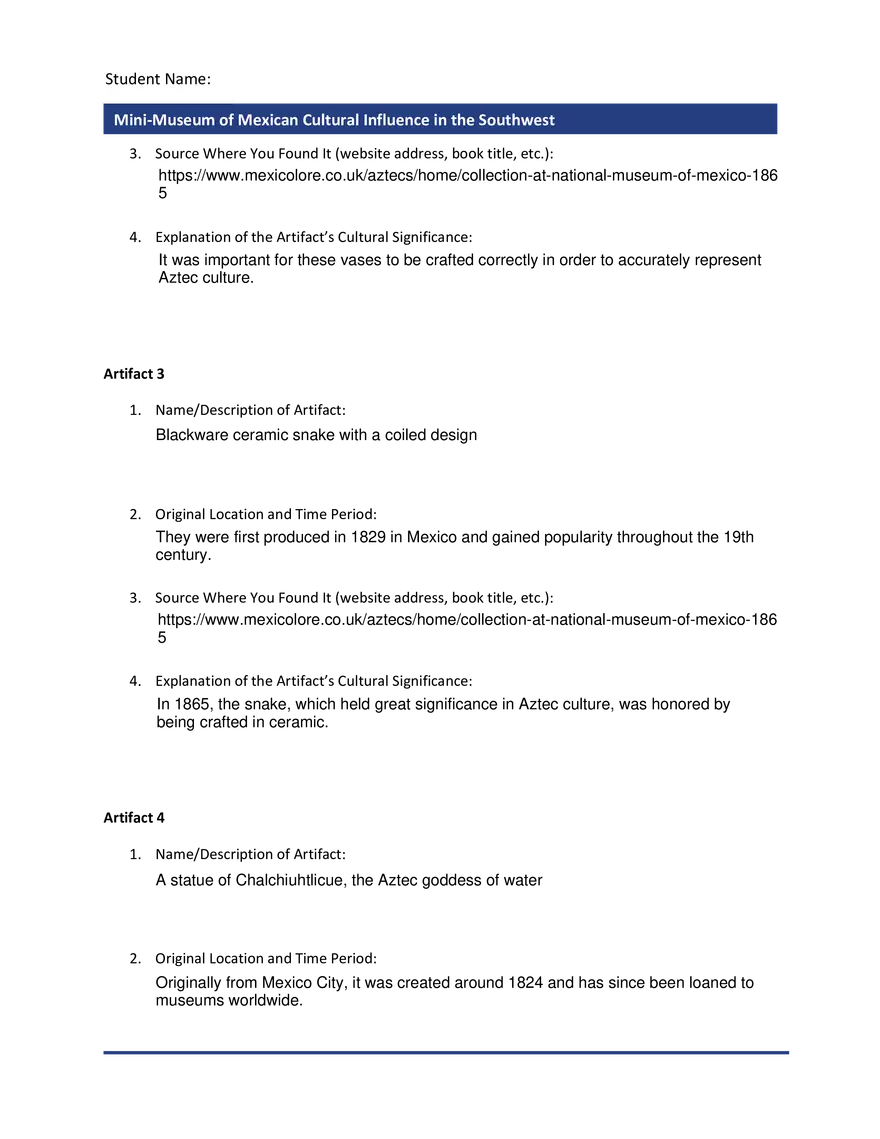 3.9 Mexican Cultural Influence - Page 2