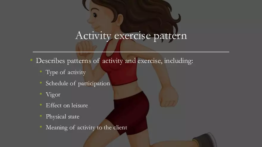 Activity Exercise Pattern - Page 2