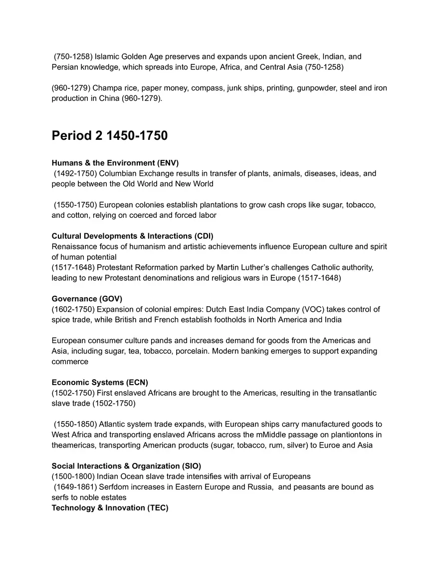Period 1 (1250-1450) - Page 2