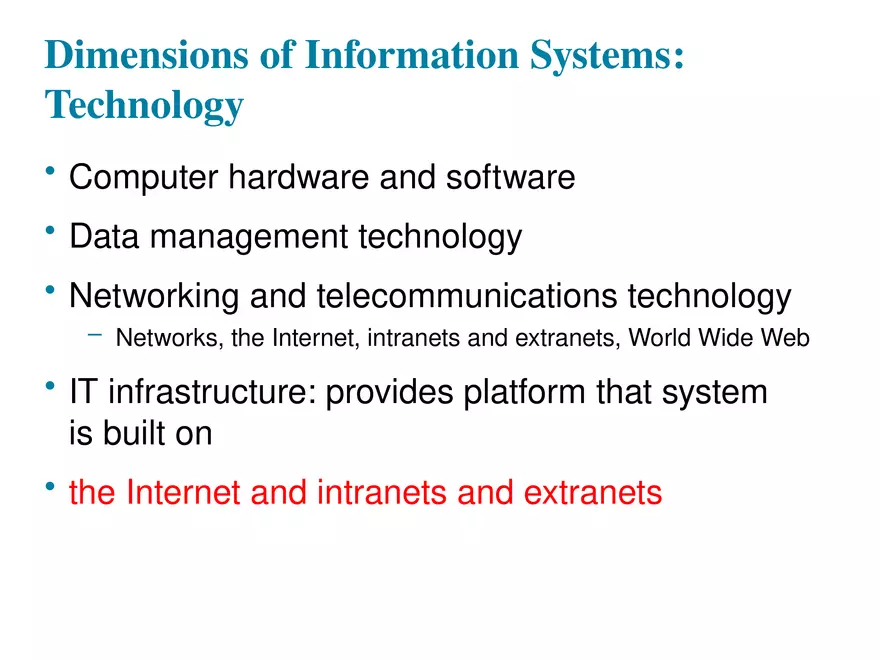 Information Systems in Business Today Lecture 3 - Page 11