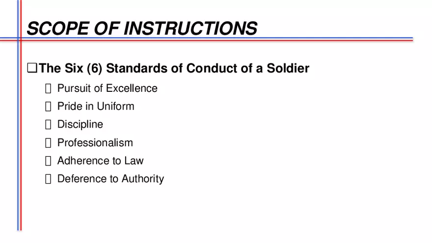 Standards of Conduct of a Soldier - Page 2