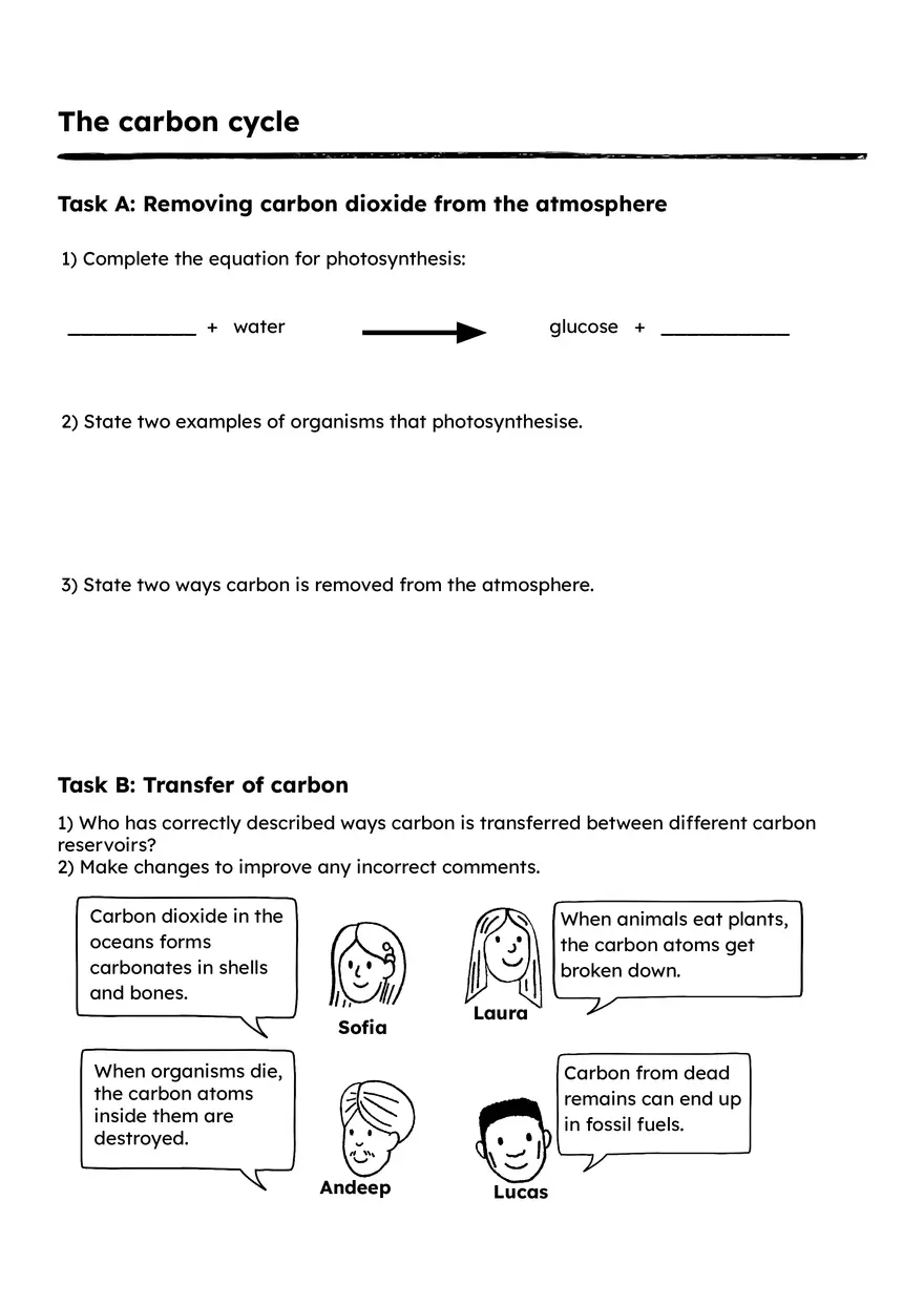 The Carbon Cycle Guide - Page 1