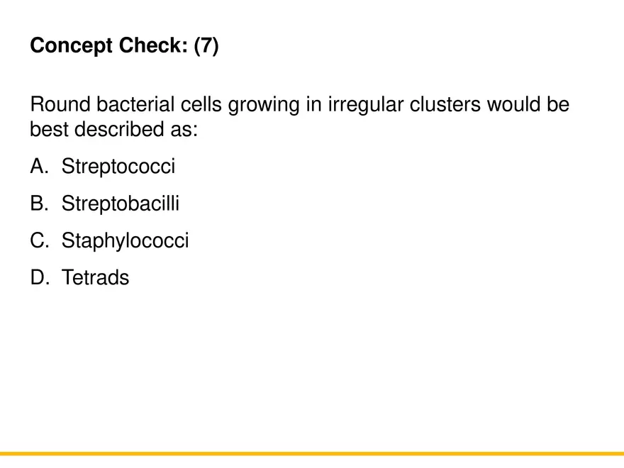 A Survey of Prokaryotic Cells and Microorganisms Lecture 10 - Page 1