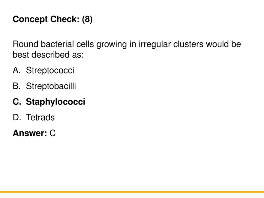 A Survey of Prokaryotic Cells and Microorganisms Lecture 10 - Page 2