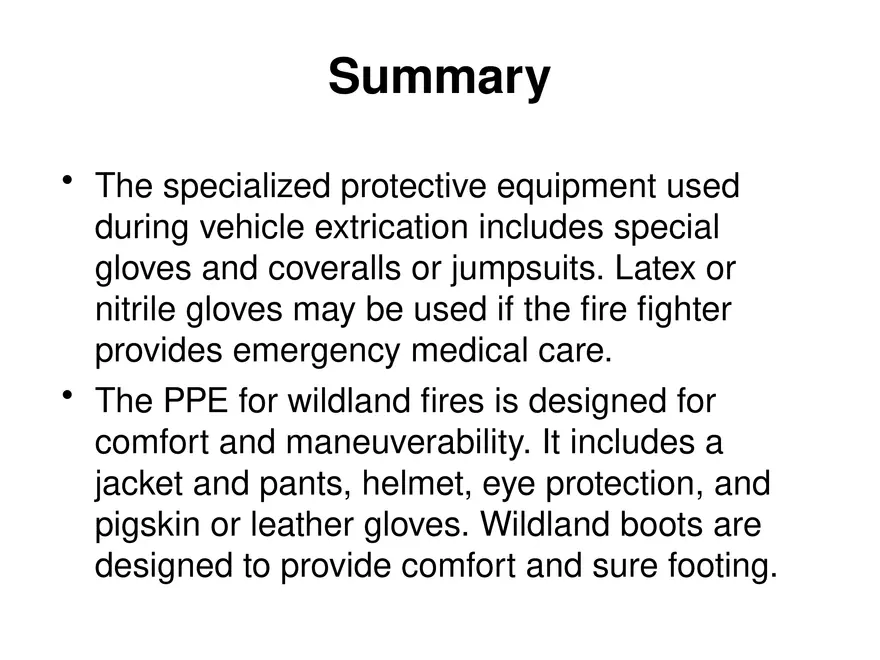 Chapter 3 Personal Protective Equipment Part 9 - Page 2