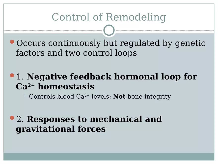 Chapter 6 Bones and Skeletal Tissue Part 2 - Page 1