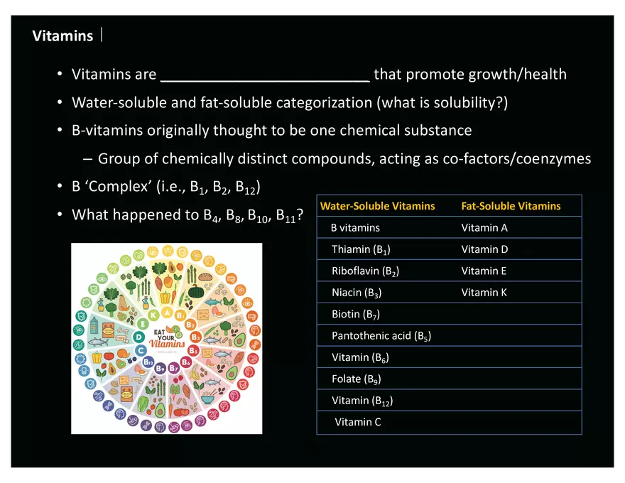 Nutrition - Water-soluble Vitamins (Chapter 8) - Page 3