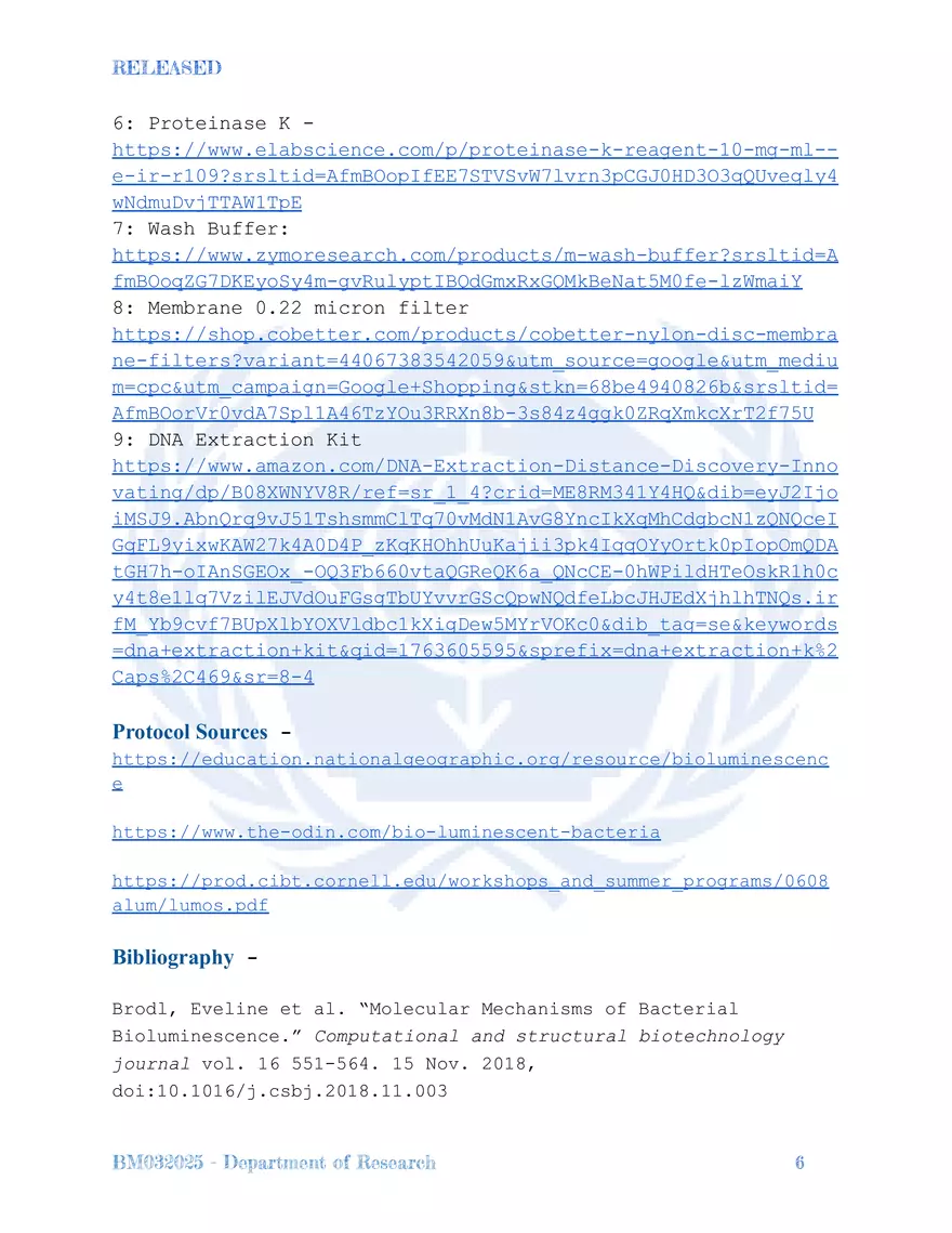 Bioluminescent Bacteria - Page 6