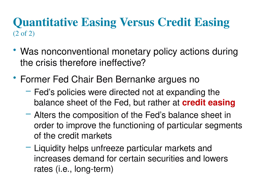 Chapter 16 Tools of Monetary Policy Part 4 - Page 7