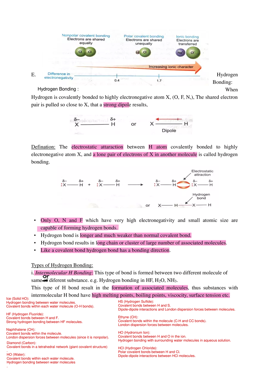 Unit 1 - Chemical Bonding - Page 4