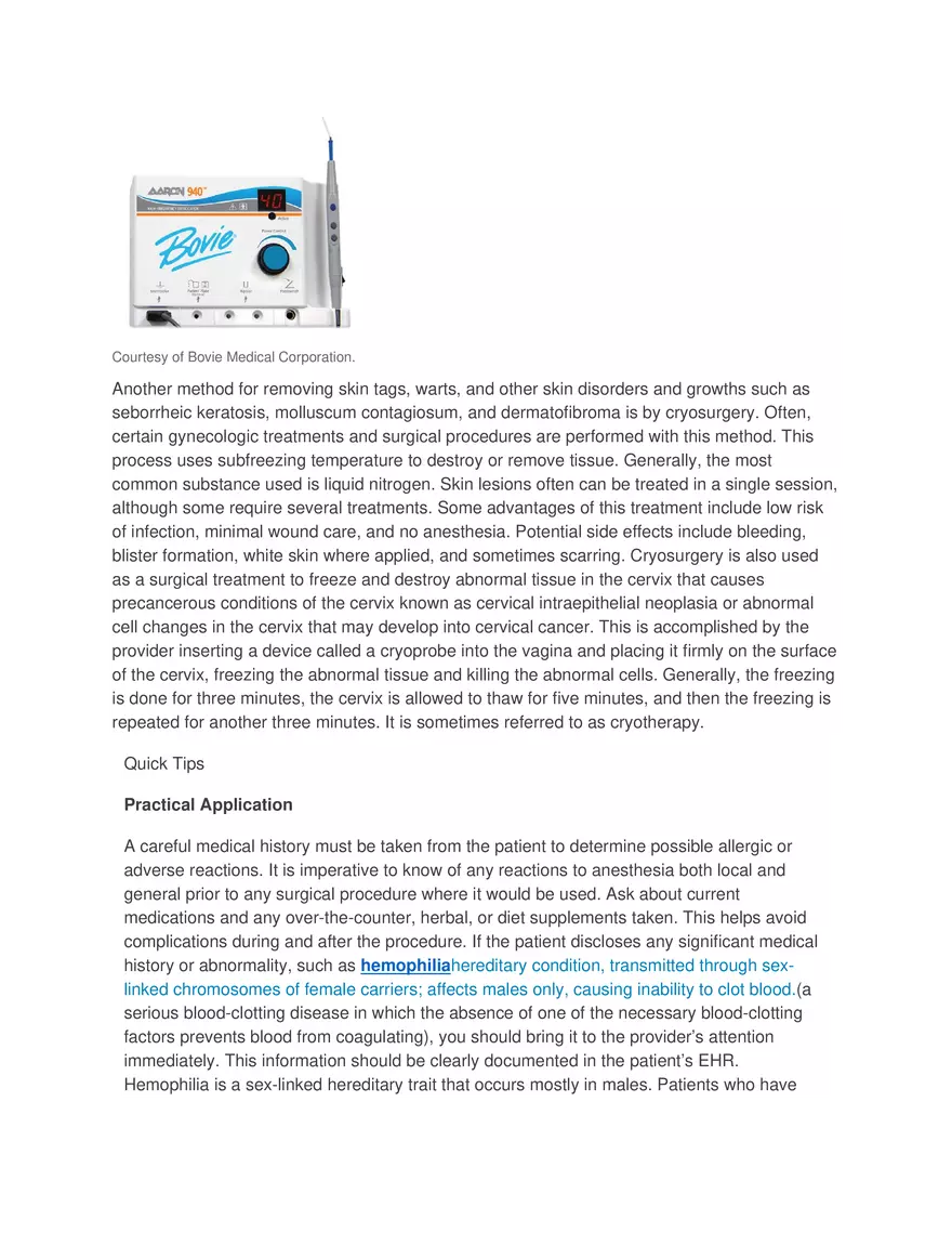 Surgical Procedures in the Medical Office Part 1 - Page 8