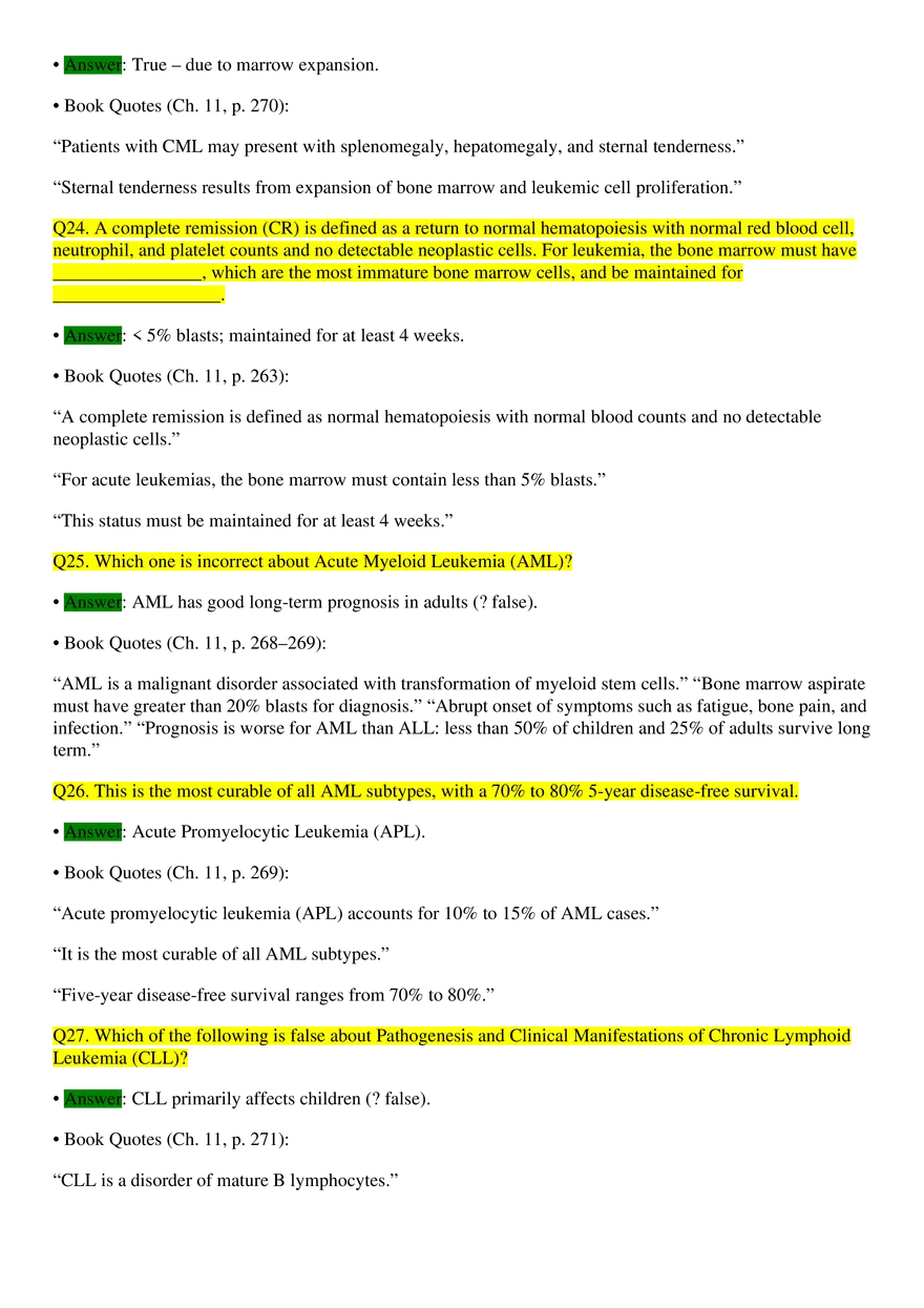 Immunity, Hypersensitivity, and Autoimmunity Quiz #2 - Page 6