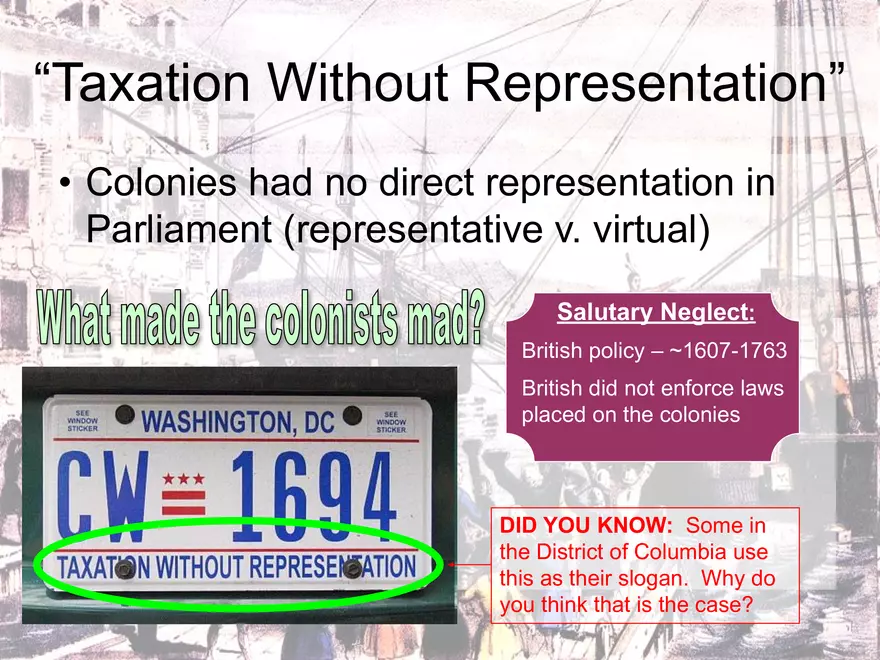 Causes of the American Revolution - Page 7