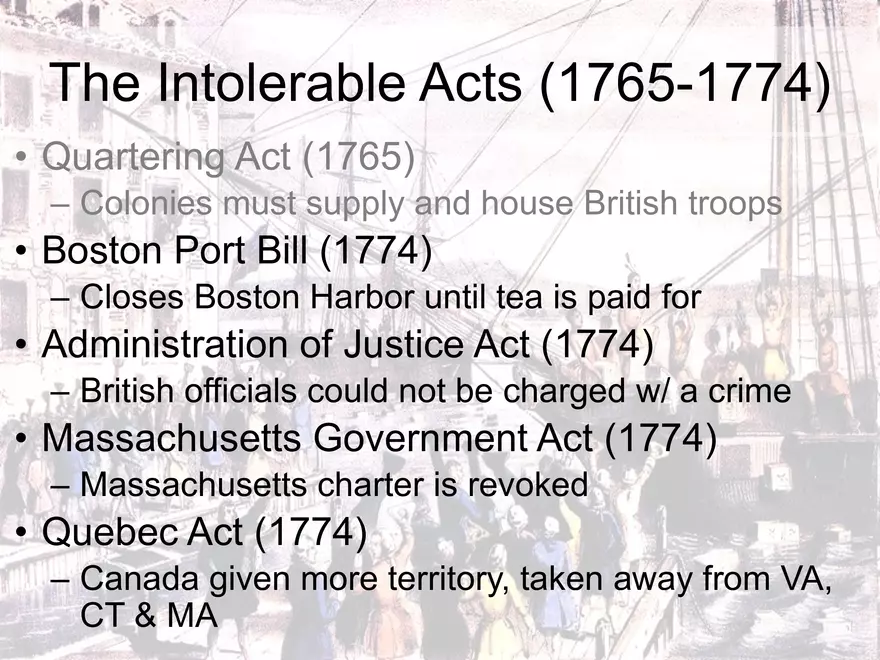 Causes of the American Revolution - Page 18