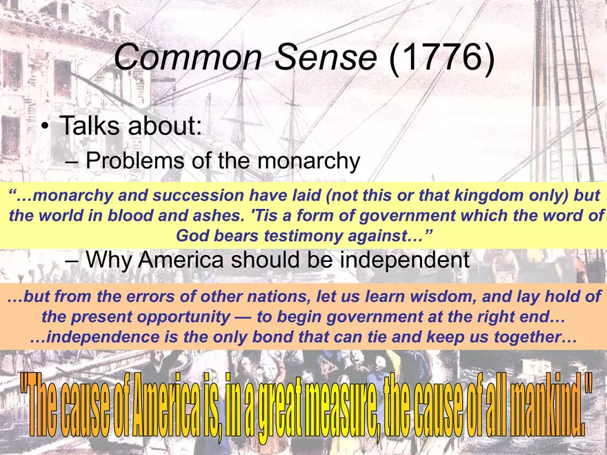 Causes of the American Revolution - Page 26