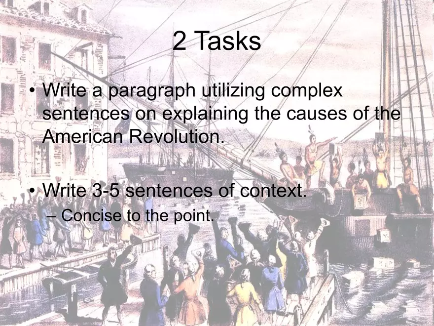 Causes of the American Revolution - Page 29