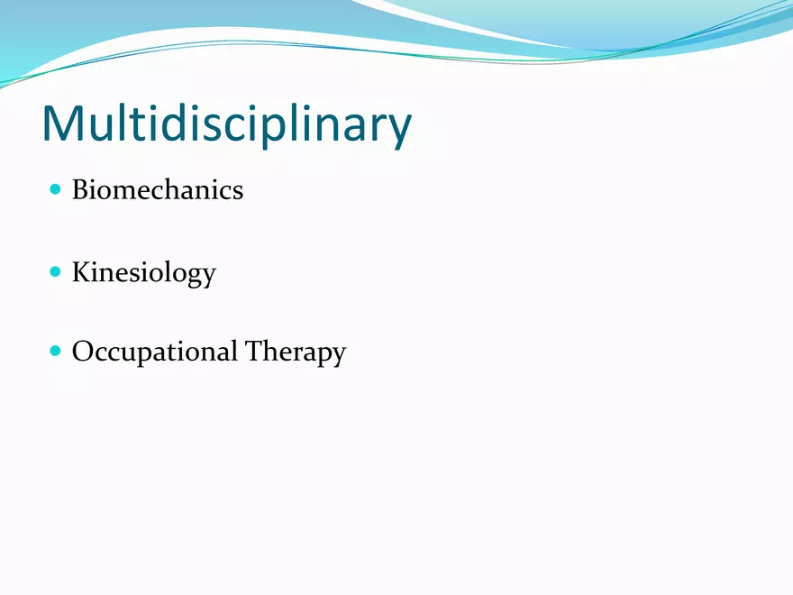 Human Movement and Functioning Lecture 1 - Page 2