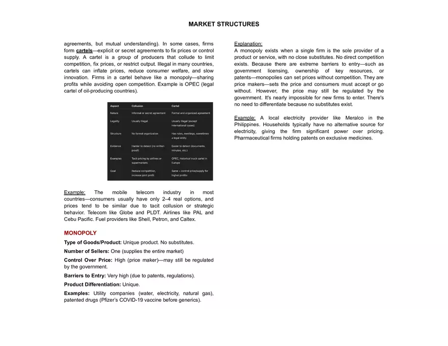 Perfect Competition Characteristics and Examples - Page 2